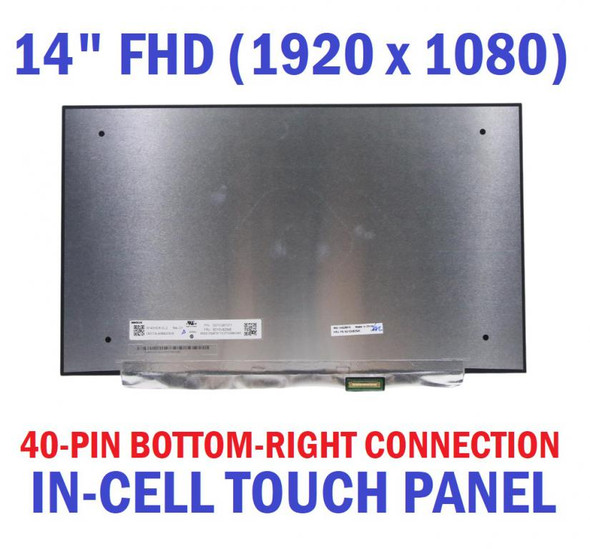 1 of 4-image forLenovo Thinkpad T14 P14S T14S X1 Carbon 8th Gen LCD Touch Screen FRU 5D10V82345