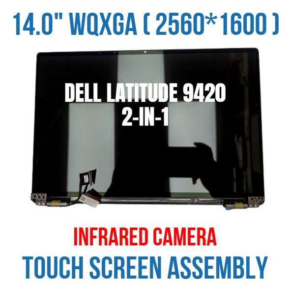 1 of 7-image forDell Latitude 9420 2-in-1 14" WQXGA 2560x1600 AUO B140QAN IPS LCD Screen