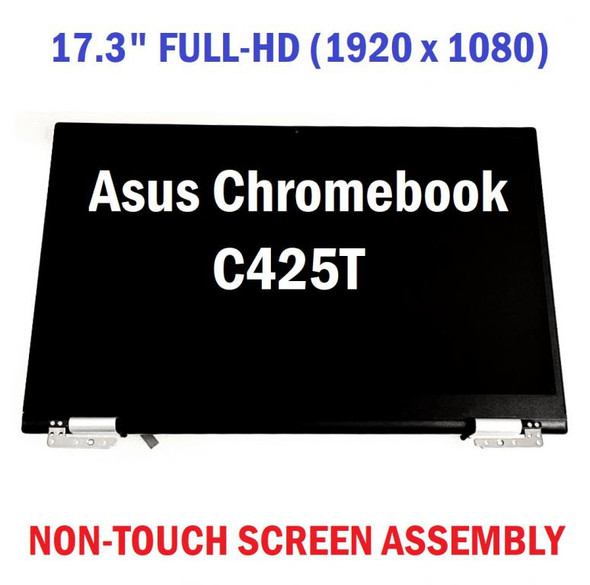 1 of 11-image forAsus Chromebook C425T 14" FHD 1920x1080 LCD Screen Complete Assembly