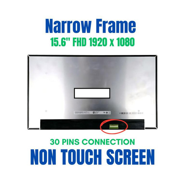 1 of 10-image forHP M08135-ND1 Panel 15.6" FHD AG UWVA bent Privacy3 IVO Screen
