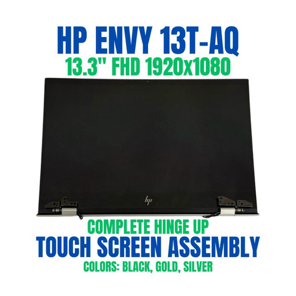 1 of 9-image forHP Envy 13-AQ LCD Touch Screen Display Assembly Silver L53379-001
