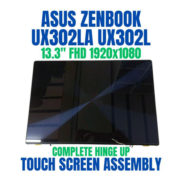 1 of 6-image forAsus ZenBook UX302L 13.3" Glossy LCD Touch Screen Hinges Web Camera