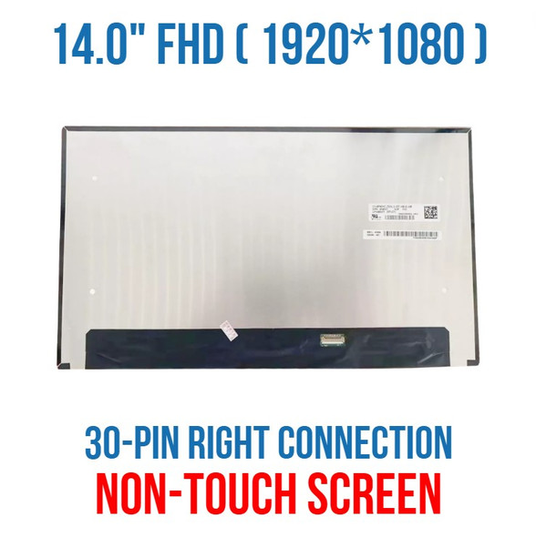 1 of 2-image for14" FHD LCD Screen Display Panel LP140WFF-SPC1 LP140WFF(SP)(C1) Narrow 30 Pin
