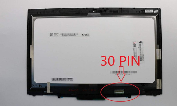 2 of 7-image forLenovo ThinkPad X1 yoga 3rd Gen FHD LCD Touch Screen Bezel 01YT242 01AY922