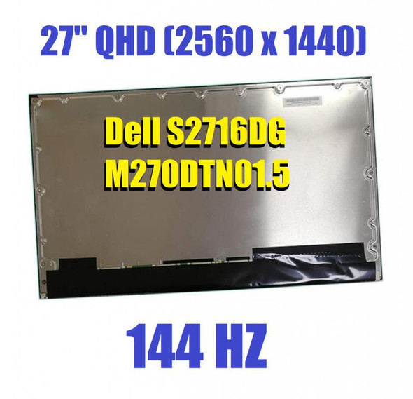1 of 10-image for27" 2560x1440 LED LCD Display Screen Panel REPLACEMENT Lenovo FRU 01AG966