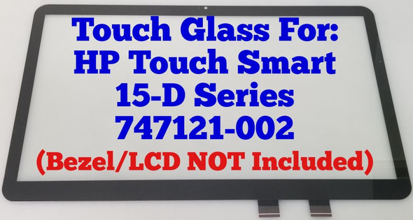 2 of 7-image forHP TouchSmart 15-d020dx 15-d045nr 15-d040ca 15.6" Touch Screen Digitizer