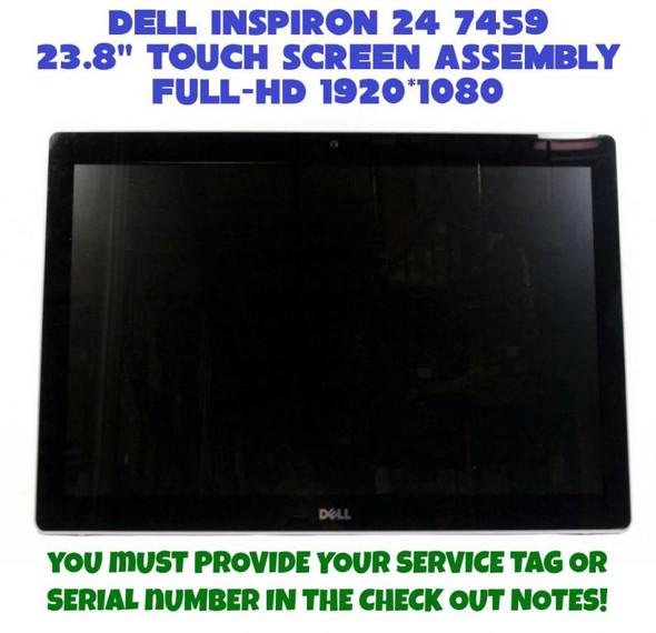 1 of 5-image forDell Inspiron 24 7459 23.8" Led Touch Screen Assembly Nxw16 Lm238wf1(sl)(e3)