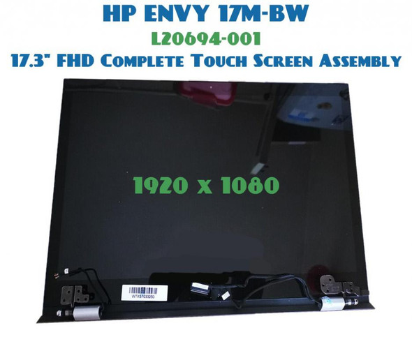 1 of 3-image forHP Envy 17m-bw 17m-bw0013dx 17.3" FHD LCD Touch Screen Complete Assembly