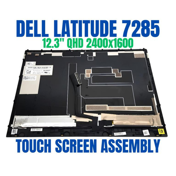 1 of 7-image forDell Latitude 7285 Tablet 12.3" Touch Screen Assembly Qhd 0hw8yn