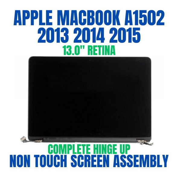 1 of 5-image forReduced Apple Macbook Pro 13" Complete Display Assembly A1502 2015 661-02360