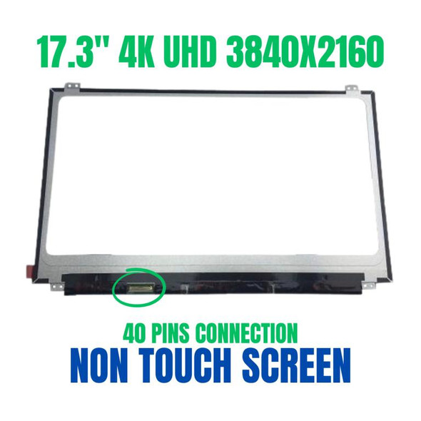 1 of 9-image forN173dse-g31 17.3" Uhd Led LCD Screen
