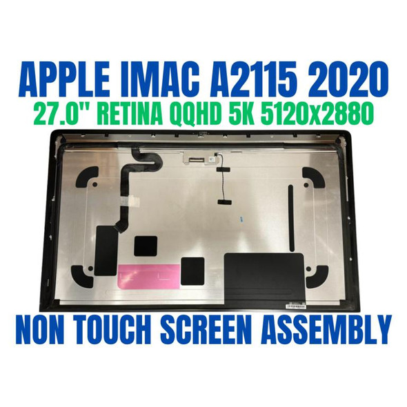 1 of 8-image forApple iMac 2015 A1419 27" LCD Retina 5K Screen Assembly LM270QQ1(SD)(F1)