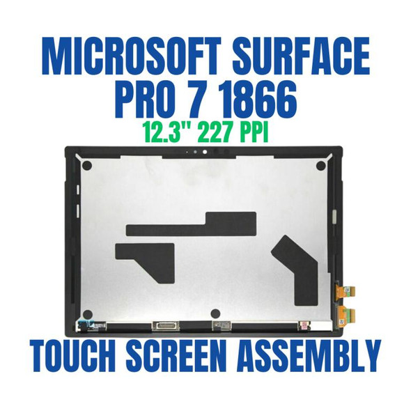 1 of 6-image forLCD Touch Screen Display Flex Cable Microsoft Surface Pro 7 1866 LP123WQ2 US