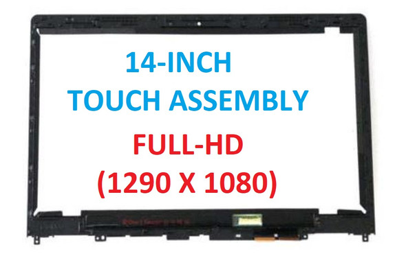 2 of 6-image forLenovo Yoga 510-14 14AST 14ISK 80S 14" Touch Screen Digitizer FHD Assembly