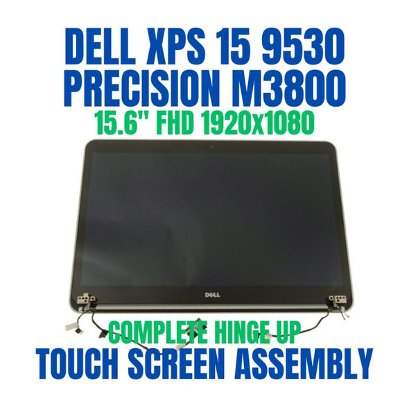 1 of 4-image forDell XPS 9530 Precision M3800 15.6" FHD LCD Touch Screen Complete Assembly