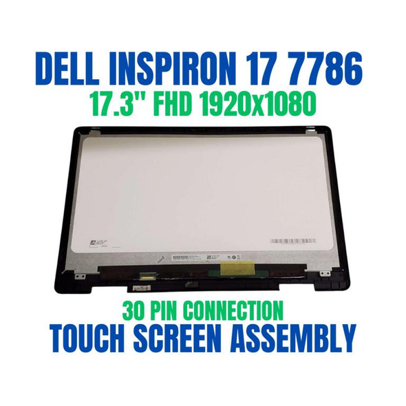 1 of 5-image for2VYMR 02VYMR 17.3" LCD Touch Screen Assembly Dell Inspiron 17 7786 I7786 P36E