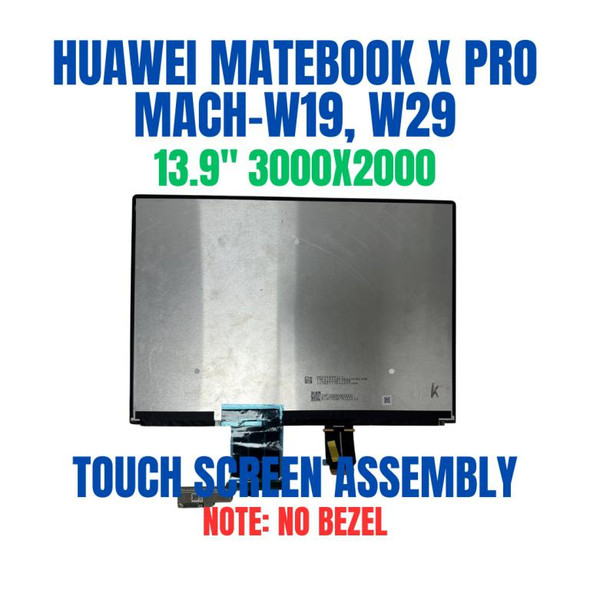 1 of 6-image for13.9" LCD Touch Screen Assembly Matebook X Pro MACH-WX9 W29 3000x2000