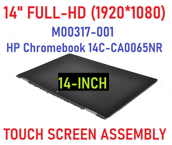 2 of 5-image forHP Chromebook 14c-ca0053dx 14" 1920x1080 60hz FHD IPS Touch LCD Screen Assembly