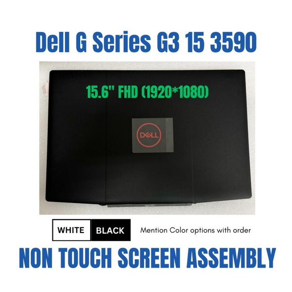 1 of 7-image forDell G3 15 3590 15-3590 Laptop Complete 15.6" LCD Assembly Black Blue G5xtj
