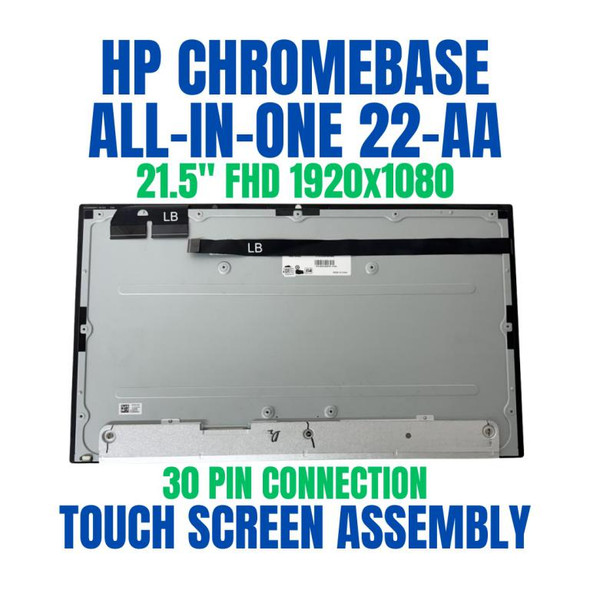 1 of 12-image forHP Chromebase 22-AA Full LCD Touch Screen Assembly M41631-AA2 M73421-001