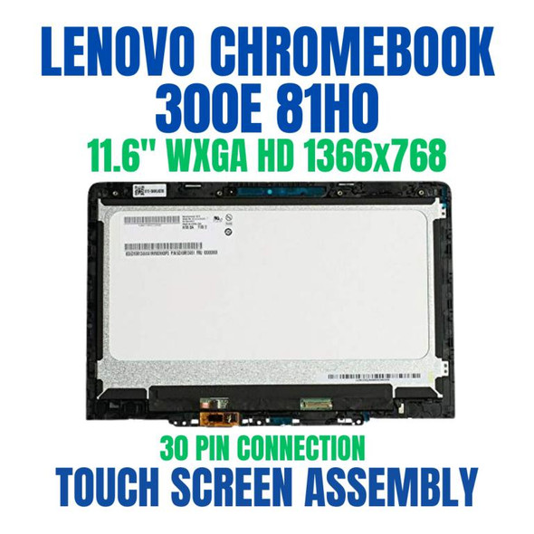 1 of 5-image forLenovo 300e 1st Gen Chromebook 81H0 LCD Touch Screen Bezel