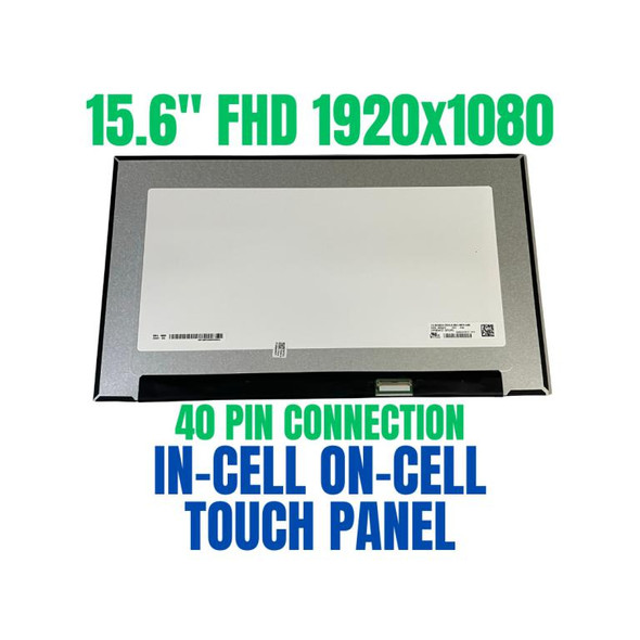 1 of 6-image forDell DP/N 06JR9D 6JR9D LCD LED Touch Screen 15.6" FHD IPS Display 06JR9O FP8MG