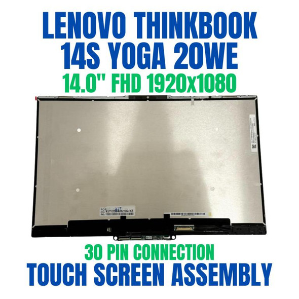 1 of 9-image forLenovo ThinkBook 14s Yoga ITL LCD Display Touch Screen Digitizer 14" 5D10S39684