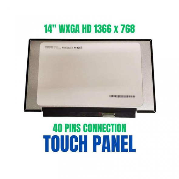 1 of 8-image forLCD Touch Screen 14" FHD 1920x1080 40 Pin No Brackets B140XTK02.0