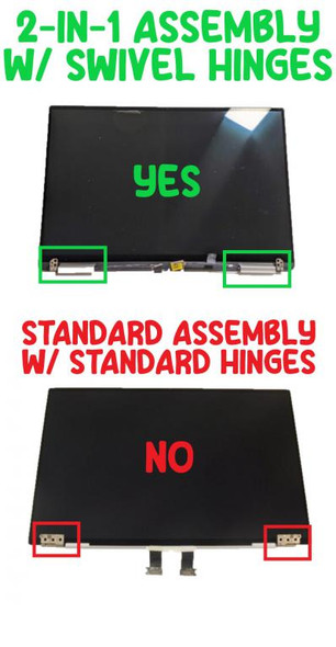 2 of 4-image for13.4" LCD led Touch Screen assembly Dell XPS 13 9310 2-in-1 1920X1200 FHD