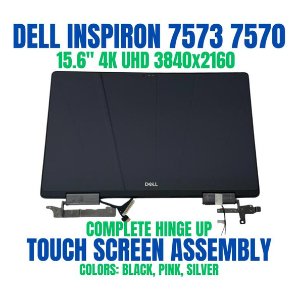 1 of 8-image forDell Inspiron 15 7570 7573 15.6" FHD LED LCD Touch Screen Complete Assembly
