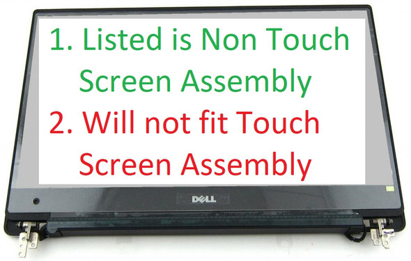 2 of 4-image forDell Latitude 13.3" 7370 FHD LCD Matte Screen Complete Assembly