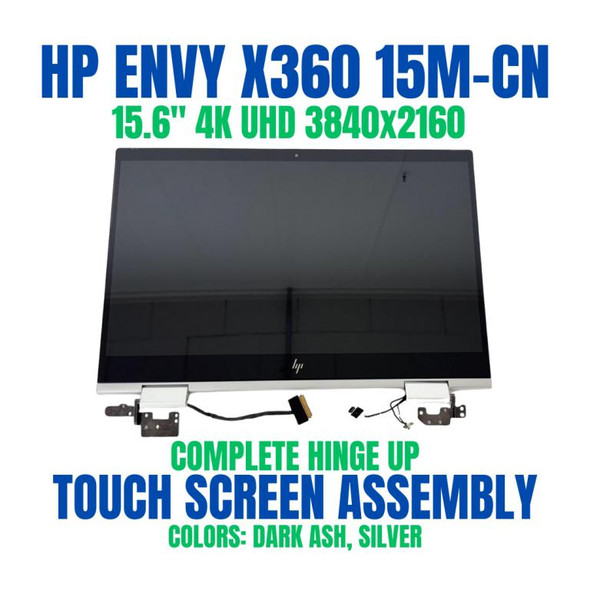 1 of 14-image forHP 15.6" FHD Anti-Glare Touch Screen Assembly Natural Silver L20114-001