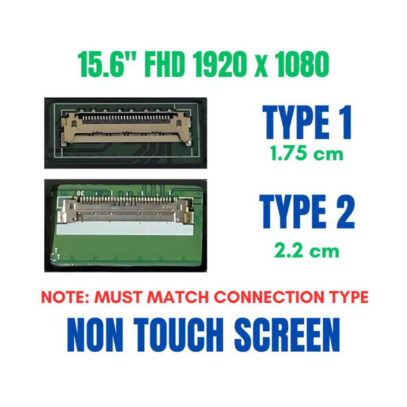 1 of 5-image forAU Optronics B156HAN02.6 15.6" IPS Laptop Screen 30 Pin Version 0.5 Pitch