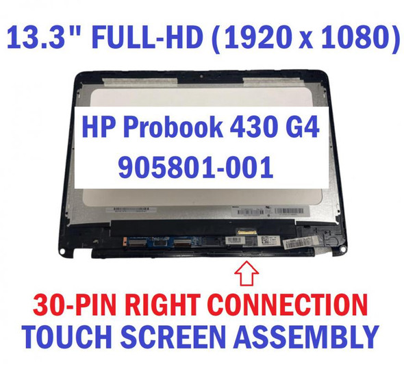 1 of 4-image forHP ProBook 430 G4 Screen assembly