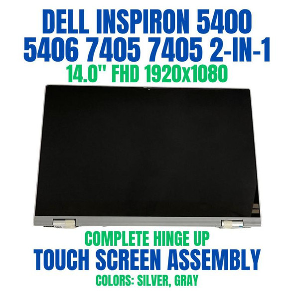 1 of 9-image for045J2Y 45J2Y Dell Inspiron 5406 2-in-1 14" HD Screen Touch LCD Display Assembly