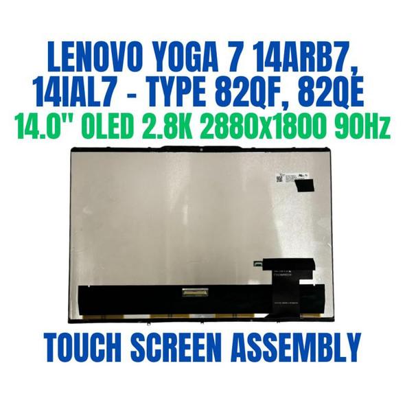 1 of 10-image for5D10S39870 Lenovo Yoga 7 14ARB7 Type 82QF Assembly