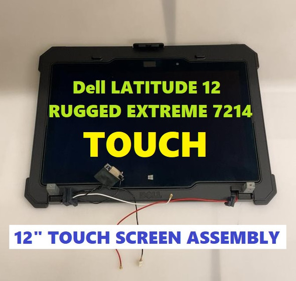 1 of 4-image for11.6" Touch Screen Display Complete Assembly Dell Latitude 12 Extreme 7204 7214