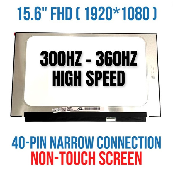 1 of 10-image for300hz 15.6" FHD IPS Laptop Lcd Screen Tl156vdxp03-00 1920x1080 40 Pin