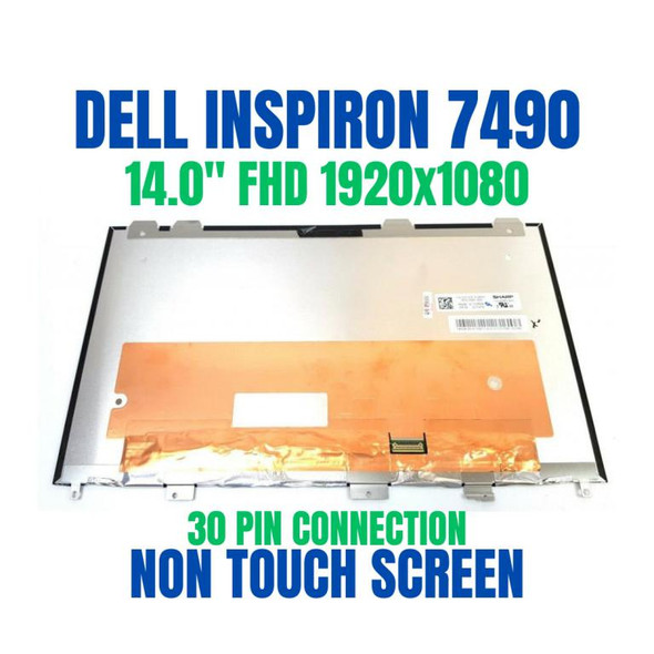 1 of 5-image for14" 1080P 30 pin FHD IPS LCD Screen Display Dell Inspiron 7490 P115G Non Touch
