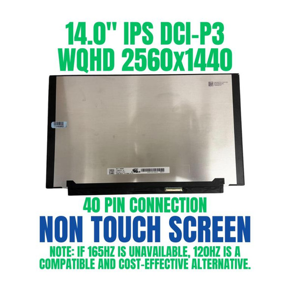 1 of 9-image forASUS Zephyrus G14 GA401QM 2021 TL140BDXP01-0 14" 1440p 120Hz LCD Screen Display