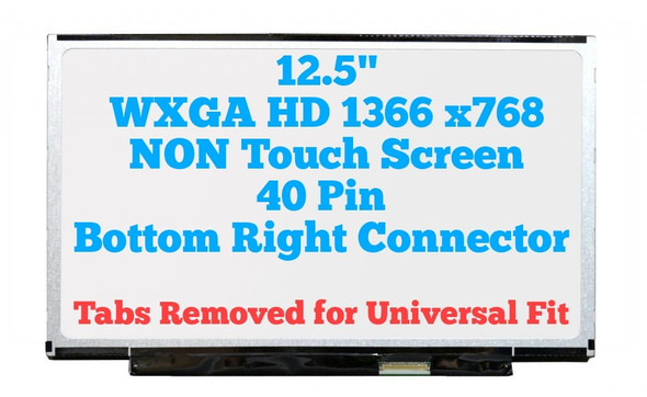 2 of 5-image forLenovo ThinkPad X230 IPS LCD Screen LP125WH2(SL)(B3) 04W3919 04W3462