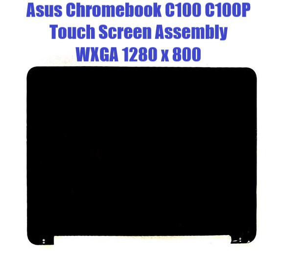 1 of 5-image forReplacement Asus Chromebook C100P C100PA 10.1" LED LCD Touch Display Screen