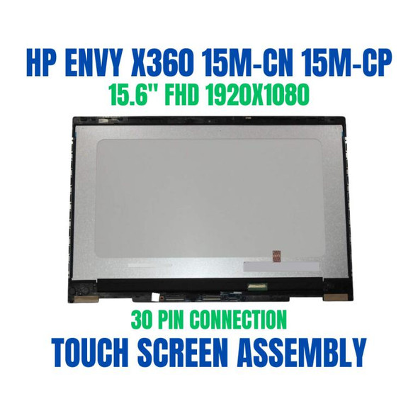 1 of 5-image for15.6" L20114-001 LCD Touch Screen Assembly HP Envy X360 15-CN 15-CN0011TX