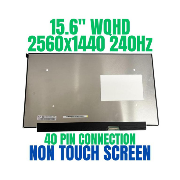 1 of 9-image forNE156QHM-NZ2 15.6" QHD 2560x1440 40 Pin 240Hz LCD Non Touch Screen Display