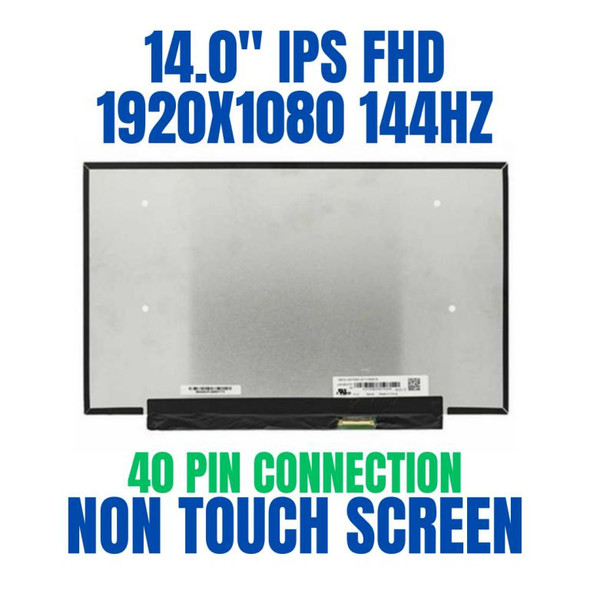 1 of 4-image for14" FHD LED LCD Screen LM140LF1F02 LM140LF1F-02 1920x1080 120Hz 40 Pin