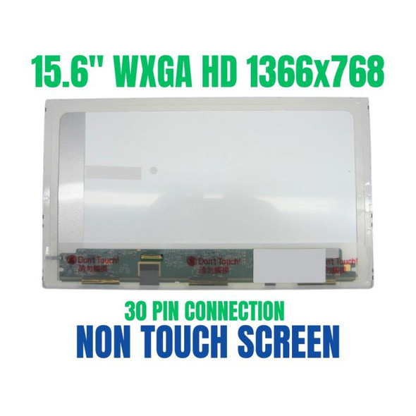 1 of 5-image forLTN156AT08 15.6" LED LCD Laptop Screen Small 30 pin WXGA HD