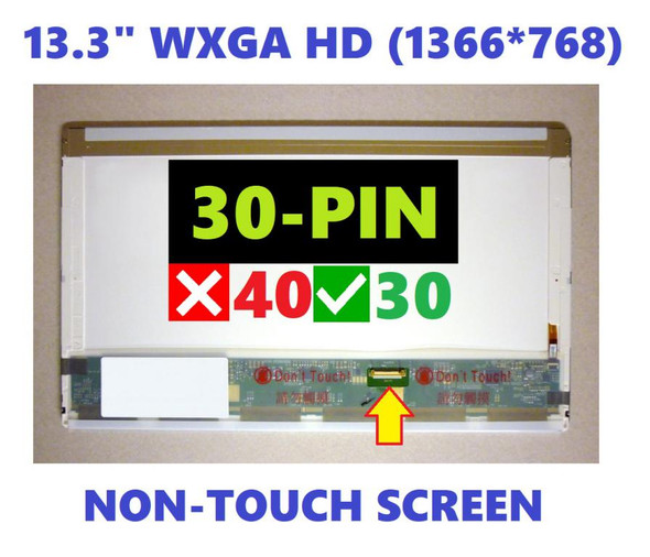 1 of 2-image forXf930 13.3" Led Wxga Hd Matte