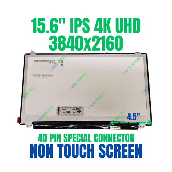 1 of 7-image for15.6" UHD 4K IPS LCD Display LED Screen Panel B156ZAN02.2 B156ZAN02.3 3840x2160