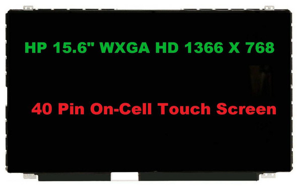 1 of 8-image forLaptop LCD Screen HP Touchsmart 15-g125ds 15.6" Wxga Hd 15-g220ca 15-g220nr