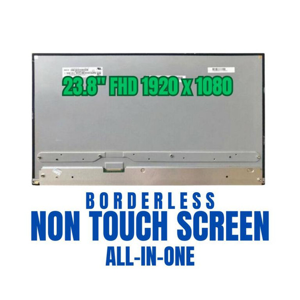 1 of 7-image forHP 24-Q 24-QB0051IN 24" Borderless All-in-one Non Touch LCD Screen 23.8" FHD